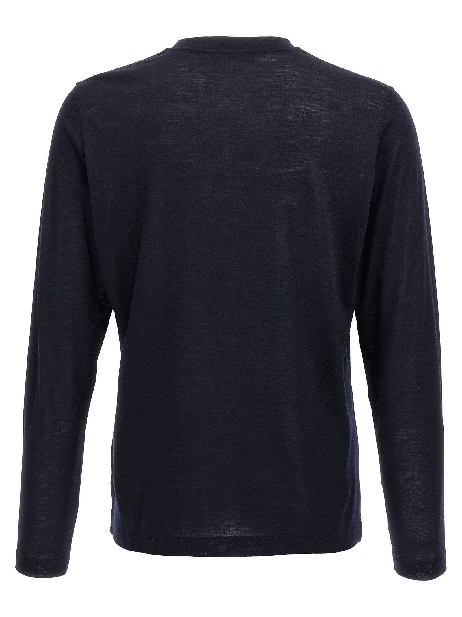 Zanone Light Wool T-Shirt Size US L / EU 52-54 / 3 - 2 Thumbnail