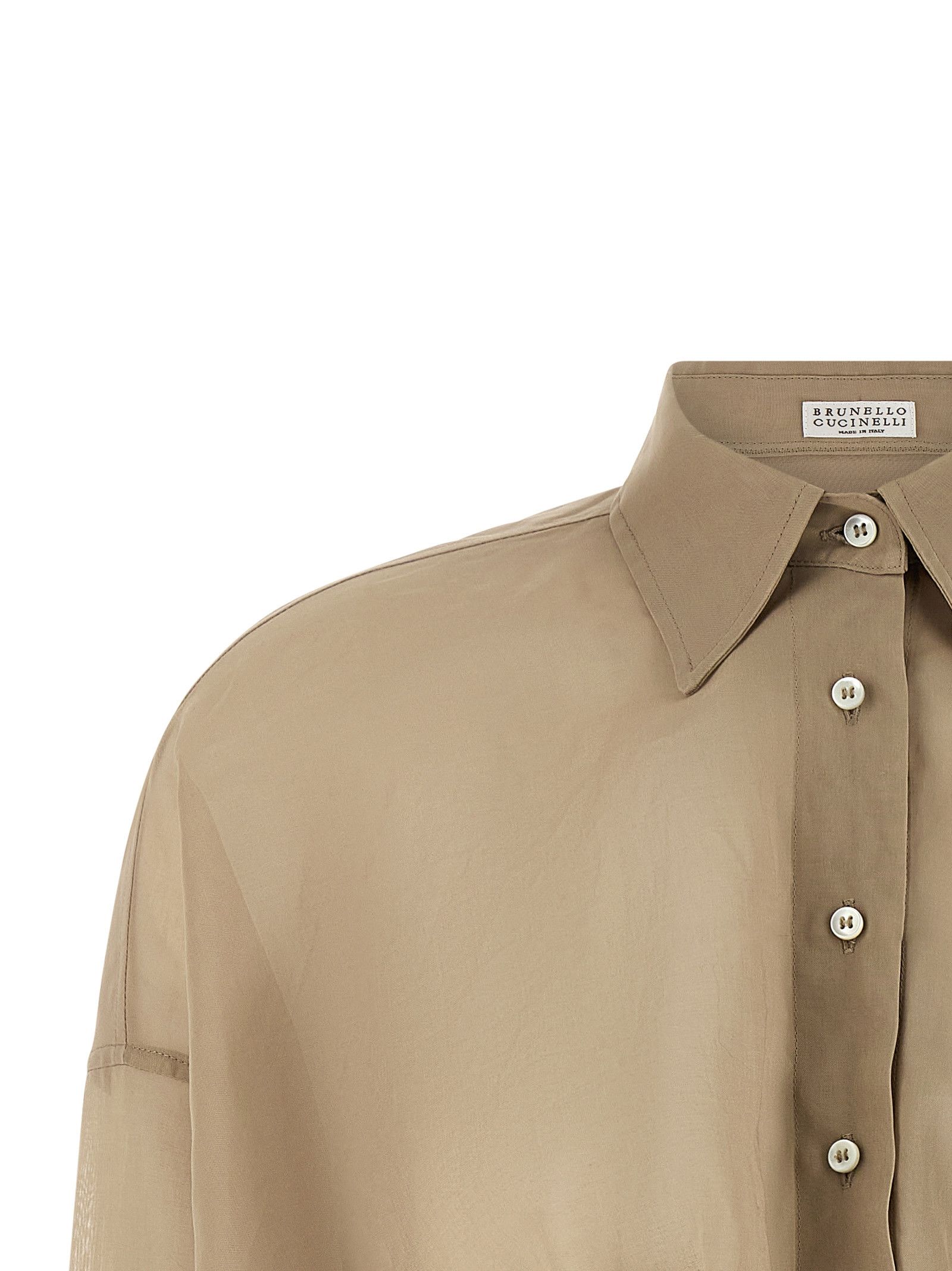 Brunello Cucinelli Taffeta Shirt Size XL / US 12-14 / IT 48-50 - 3 Thumbnail