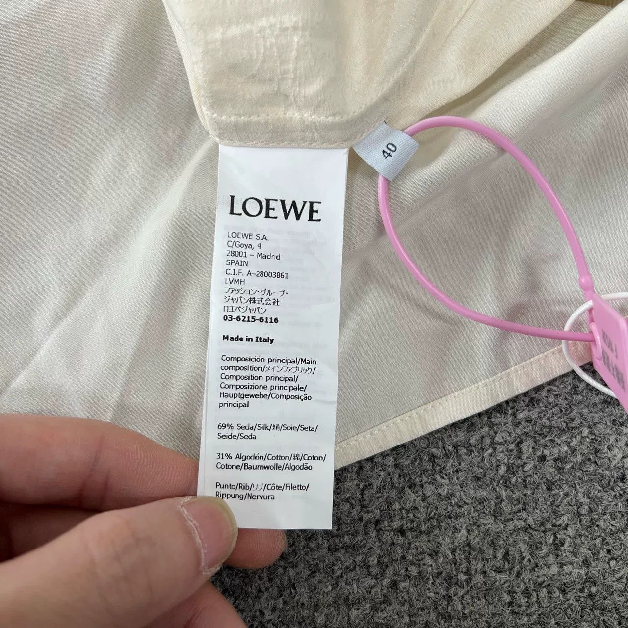 Loewe Loewe 22 Early Autumn Hooded Shirt Size US M / EU 48-50 / 2 - 5 Thumbnail