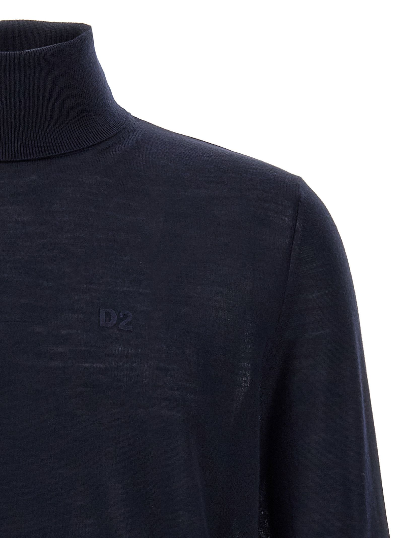 Dsquared2 'D2' Turtleneck Sweater Size US M / EU 48-50 / 2 - 3 Thumbnail