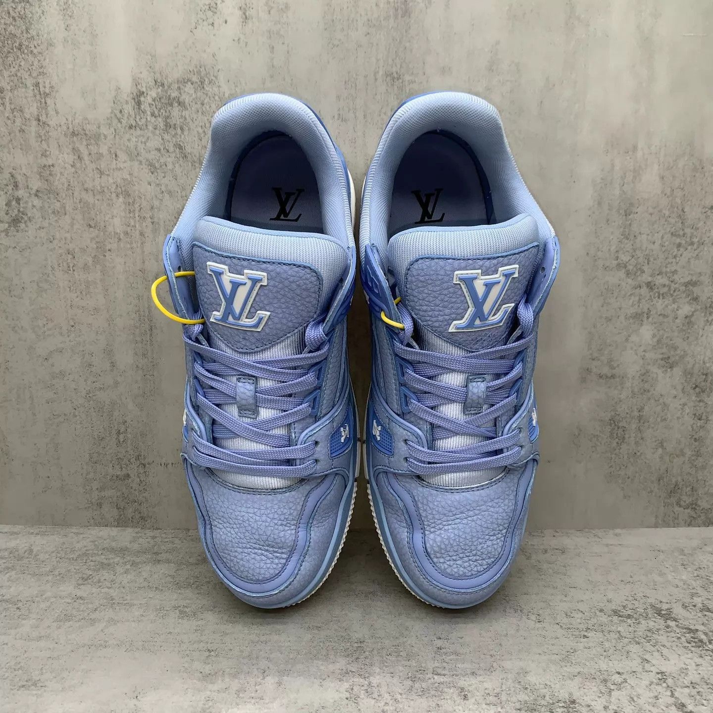 Louis Vuitton Blue Low-Top Sneakers Size 9 Size US 9 / EU 42 - 6 Thumbnail