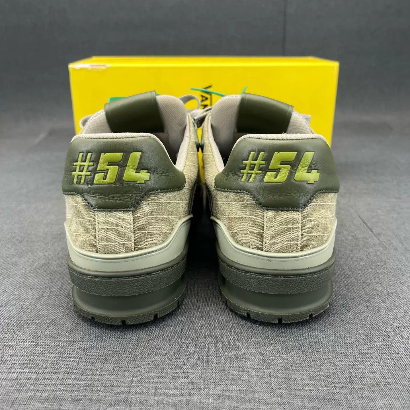 Louis Vuitton Green Low-Top Sneakers Size 8.5 Size US 8.5 / EU 41-42 - 5 Thumbnail