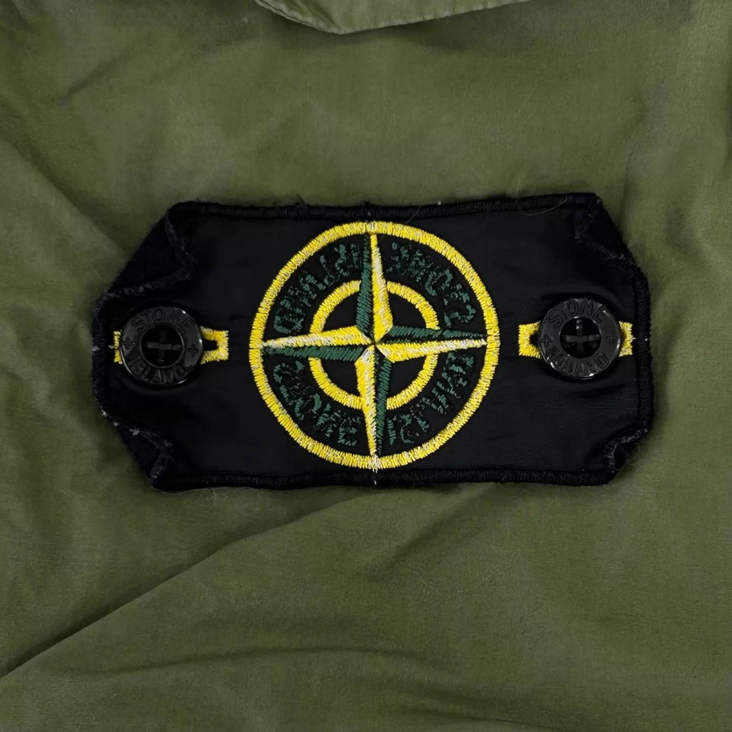 Stone Island Green Cargo Shorts with Utility Pockets Size US 32 / EU 48 - 6 Thumbnail