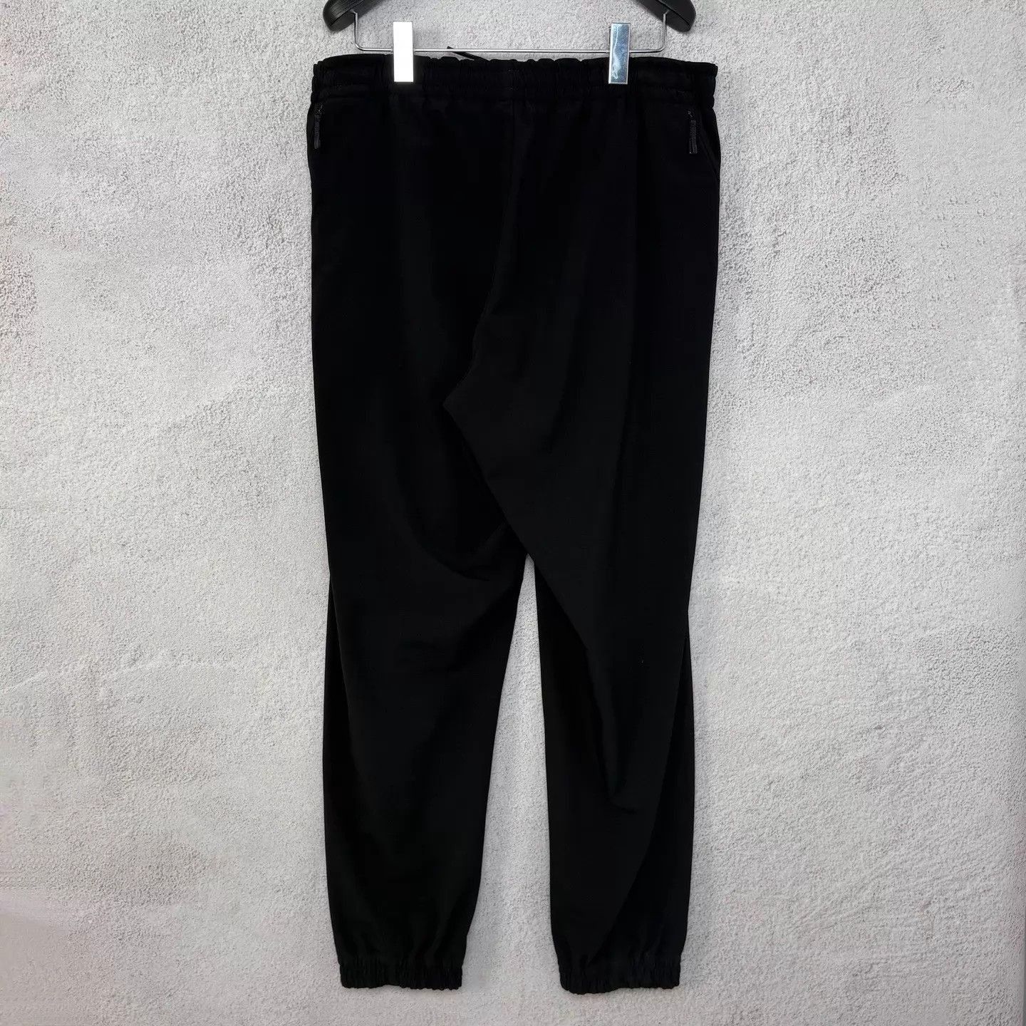 Moncler Black Elastic Waist Jogger Pants Size 30 Size US 30 / EU 46 - 2 Thumbnail