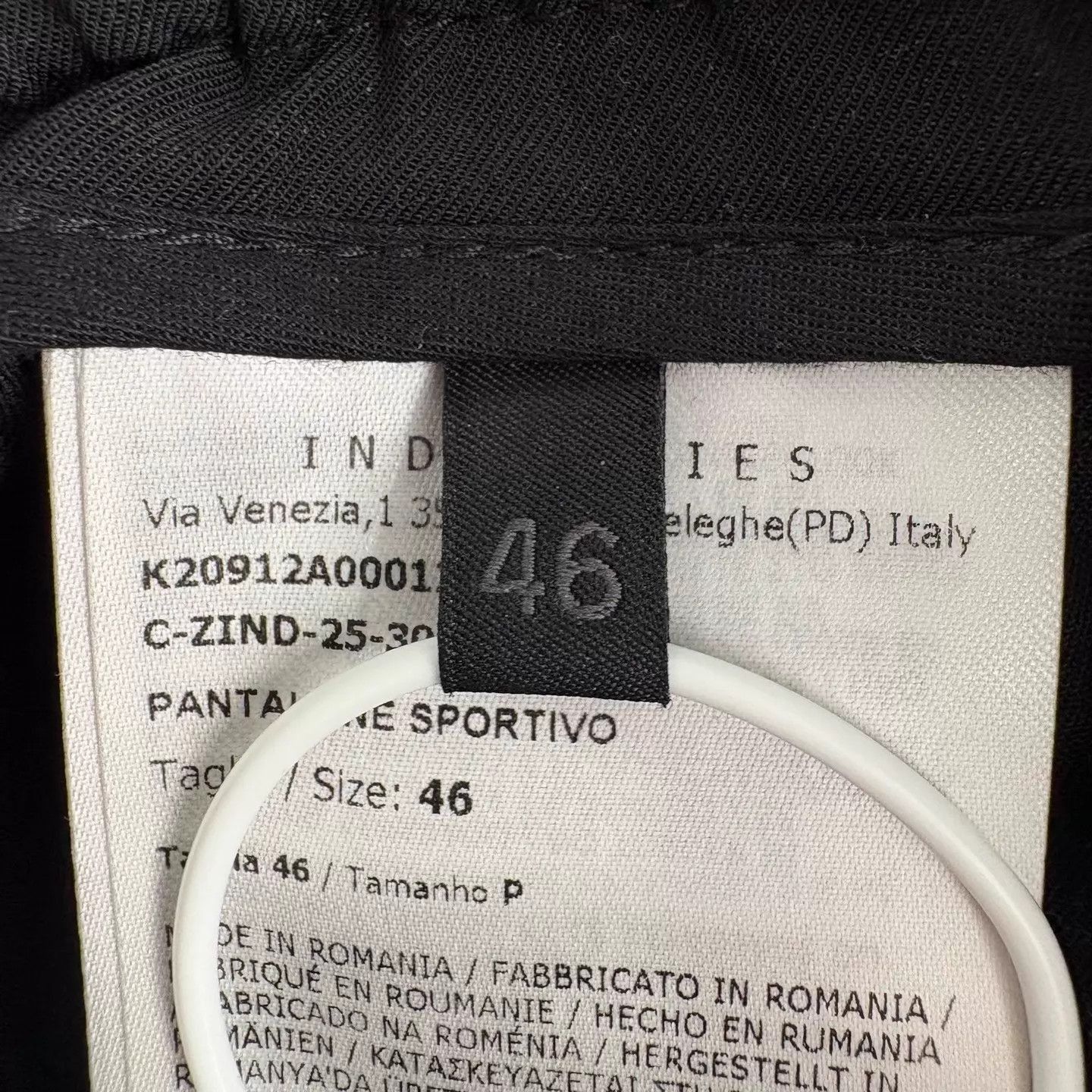 Moncler Black Elastic Waist Jogger Pants Size 30 Size US 30 / EU 46 - 4 Thumbnail