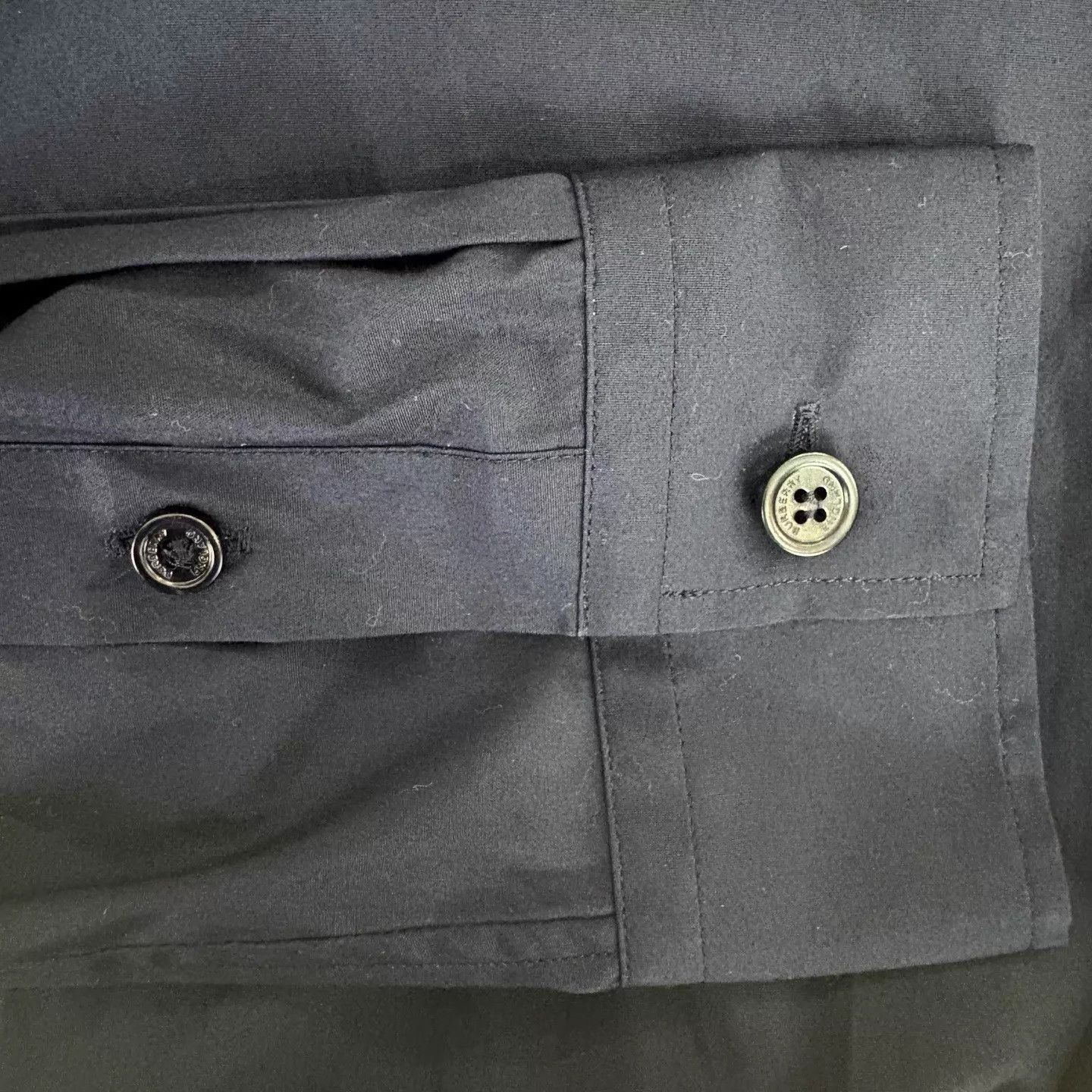 Burberry Blue Long-Sleeve Button-Up Shirt Size M Size US M / EU 48-50 / 2 - 8 Thumbnail