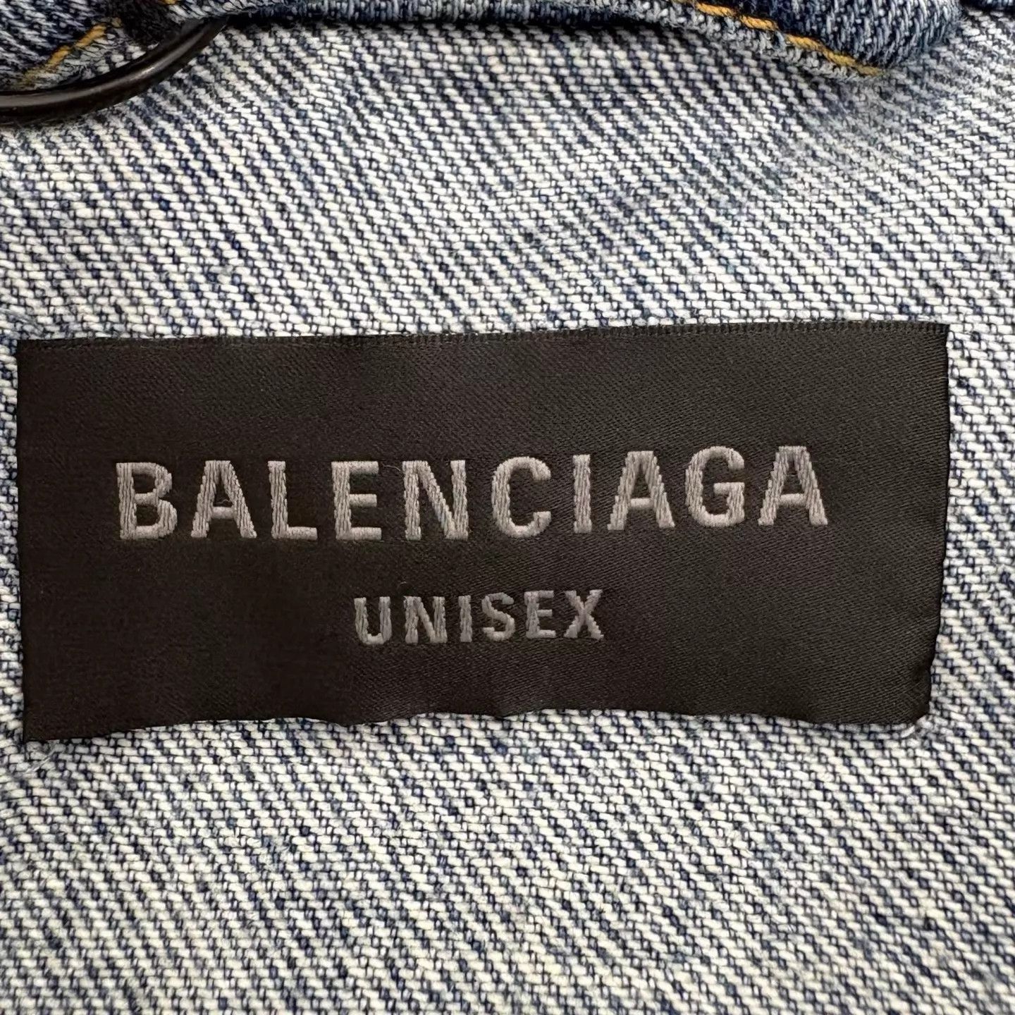 Balenciaga Blue Denim Jacket - Size M Size US M / EU 48-50 / 2 - 3 Thumbnail