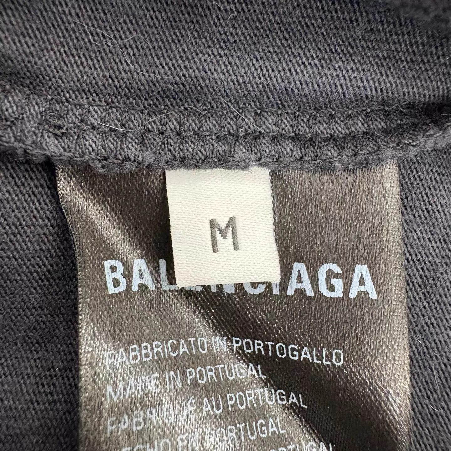 Balenciaga Black Paris Eiffel Tower Graphic Short Sleeve Shirt Size US M / EU 48-50 / 2 - 5 Thumbnail