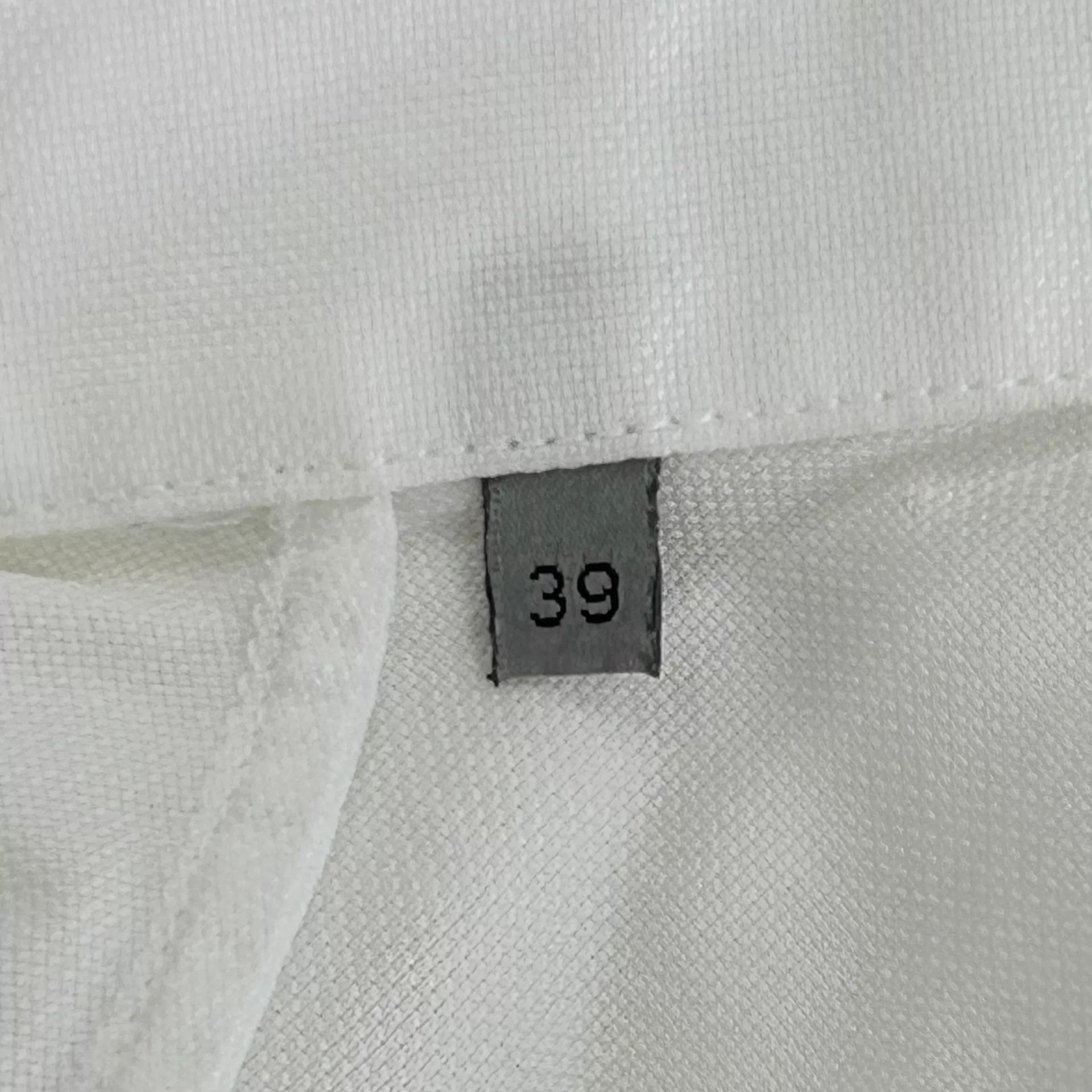 Dior White Short Sleeve Button-Up Shirt with Pocket Size US M / EU 48-50 / 2 - 5 Thumbnail