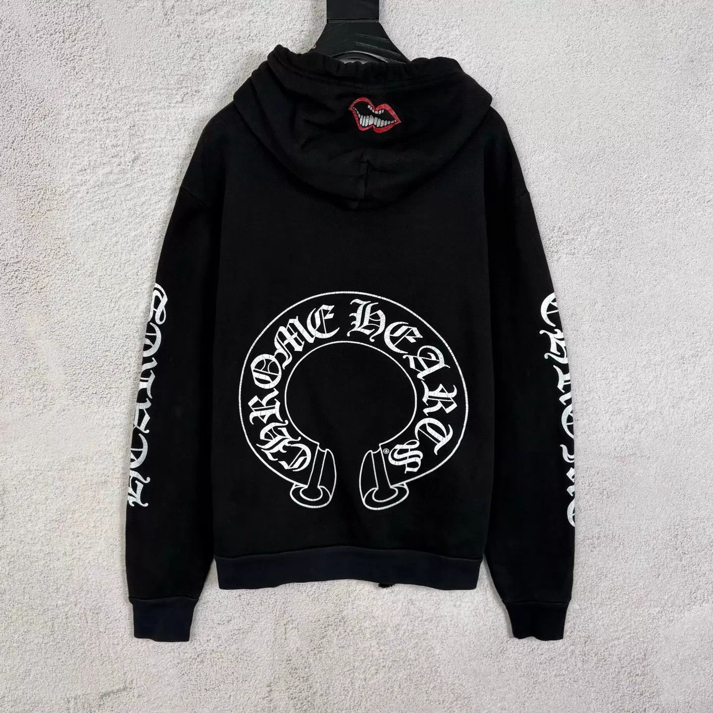 Chrome Hearts Black Graphic Print Zip-Up Hoodie Size US S / EU 44-46 / 1 - 2 Thumbnail