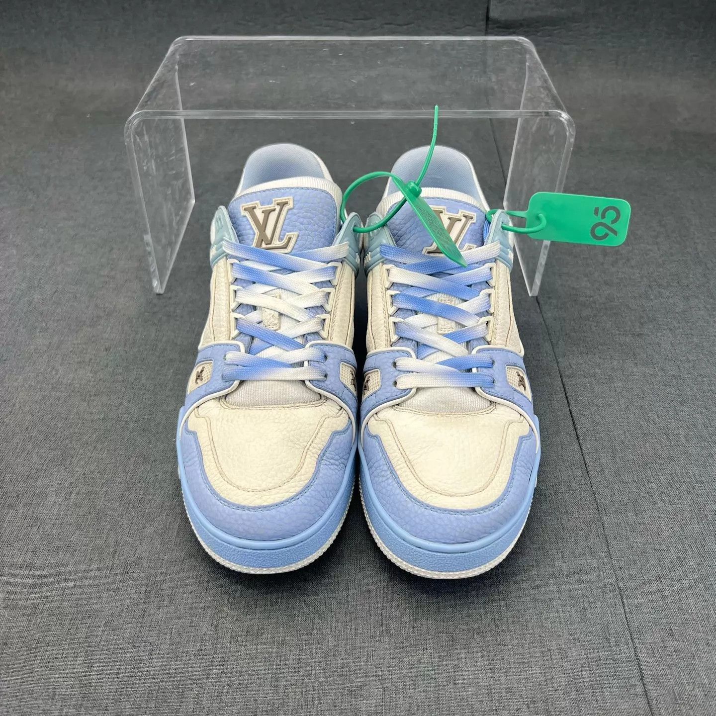 Louis Vuitton Blue Low-Top Sneakers Size 8 Size US 8 / EU 41 - 4 Thumbnail