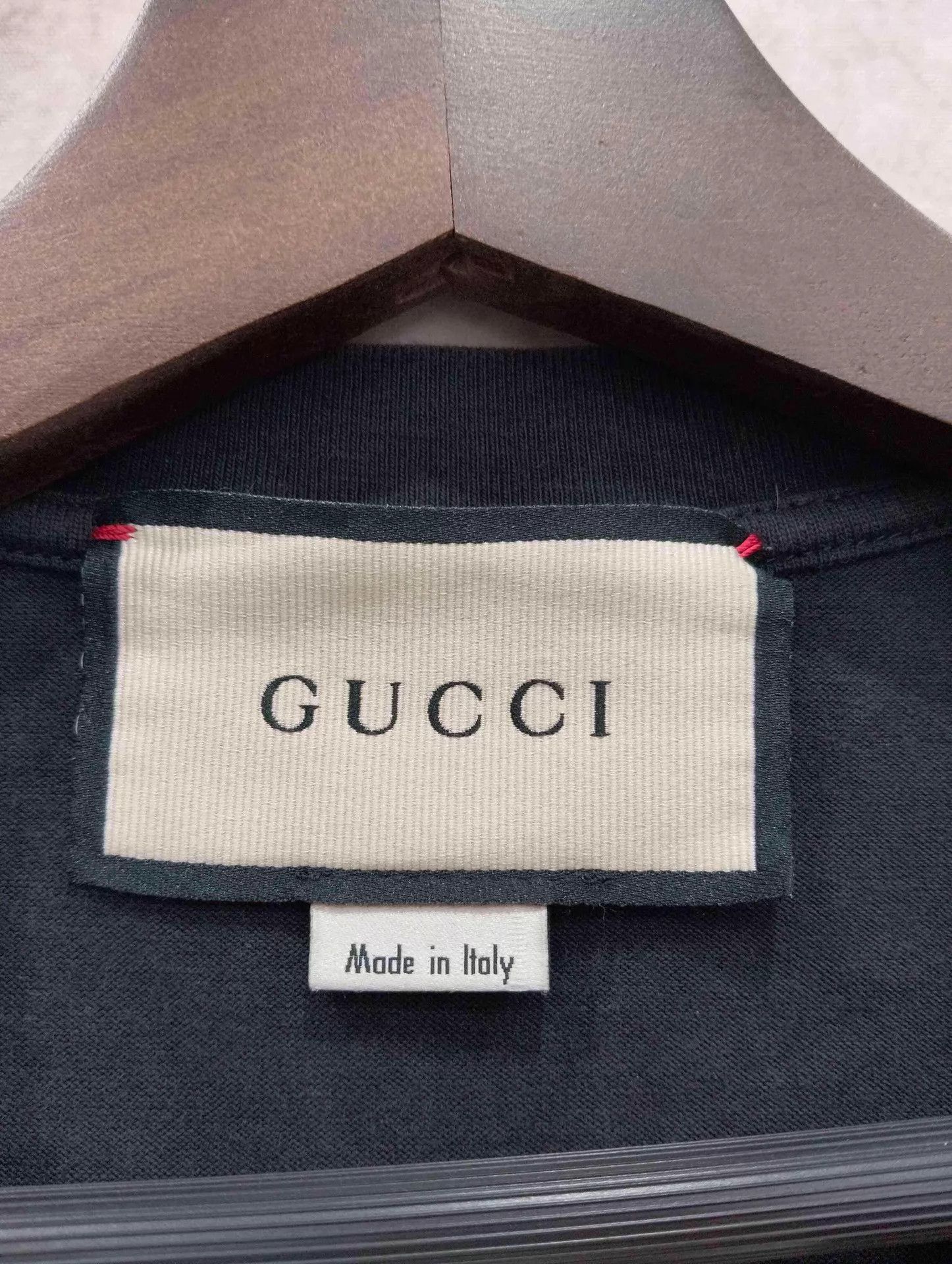 Gucci Black Short Sleeve Graphic T-Shirt with Stars Size US S / EU 44-46 / 1 - 4 Thumbnail