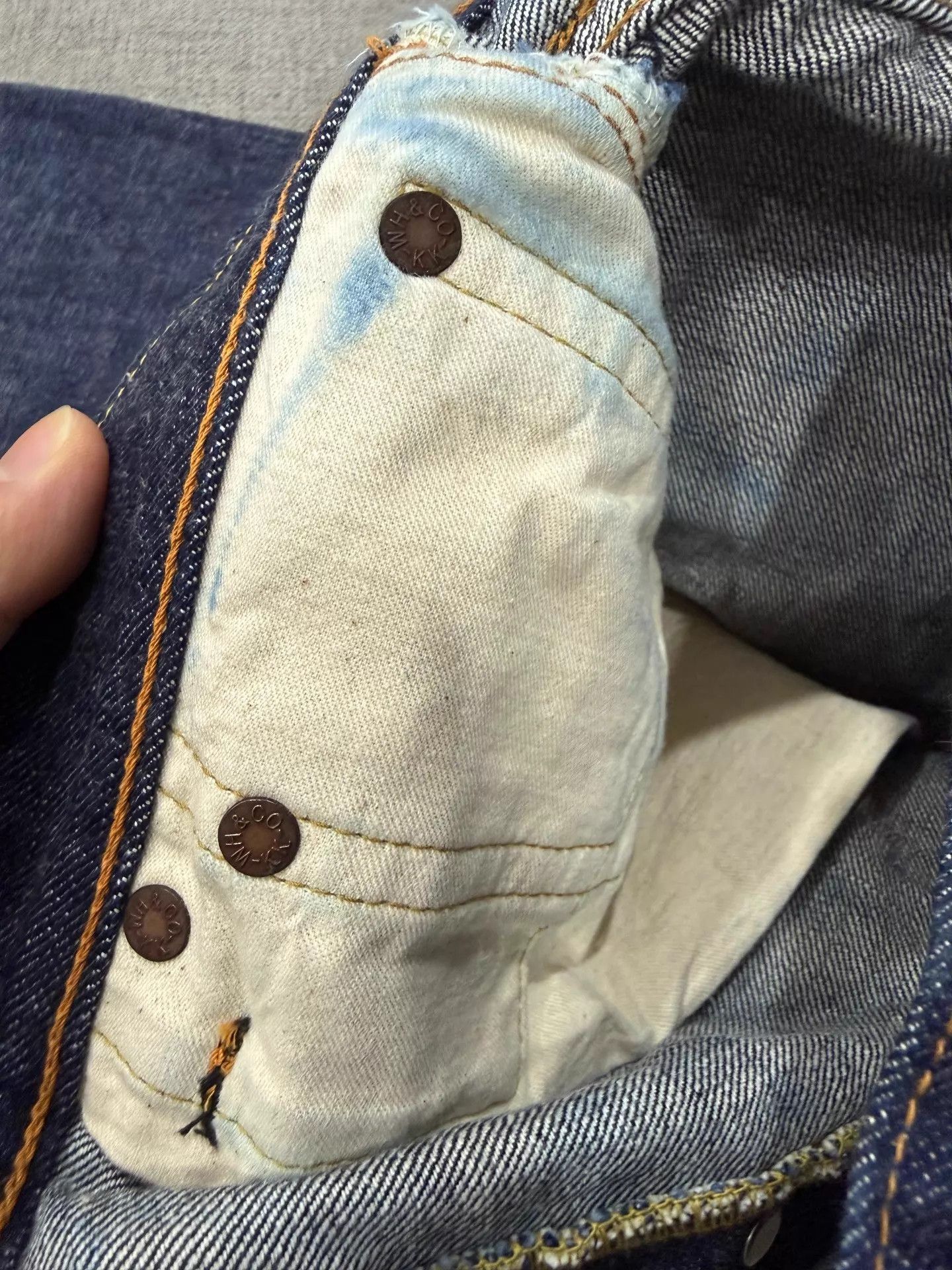 Warehouse Blue Denim Jeans - Size 30 Size US 30 / EU 46 - 6 Thumbnail