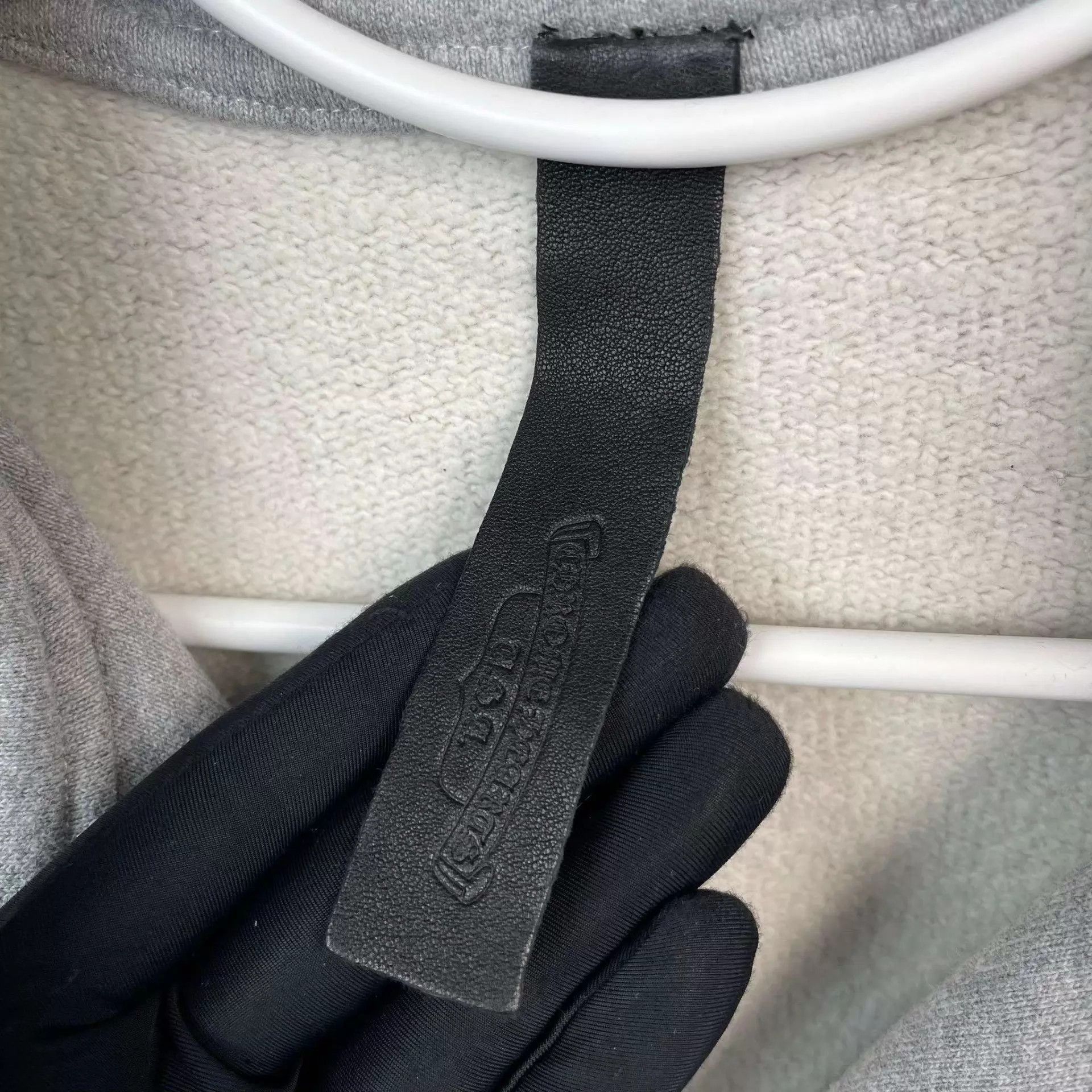 Chrome Hearts Gray Half-Zip Sweatshirt with Cross Emblem Size US M / EU 48-50 / 2 - 5 Thumbnail