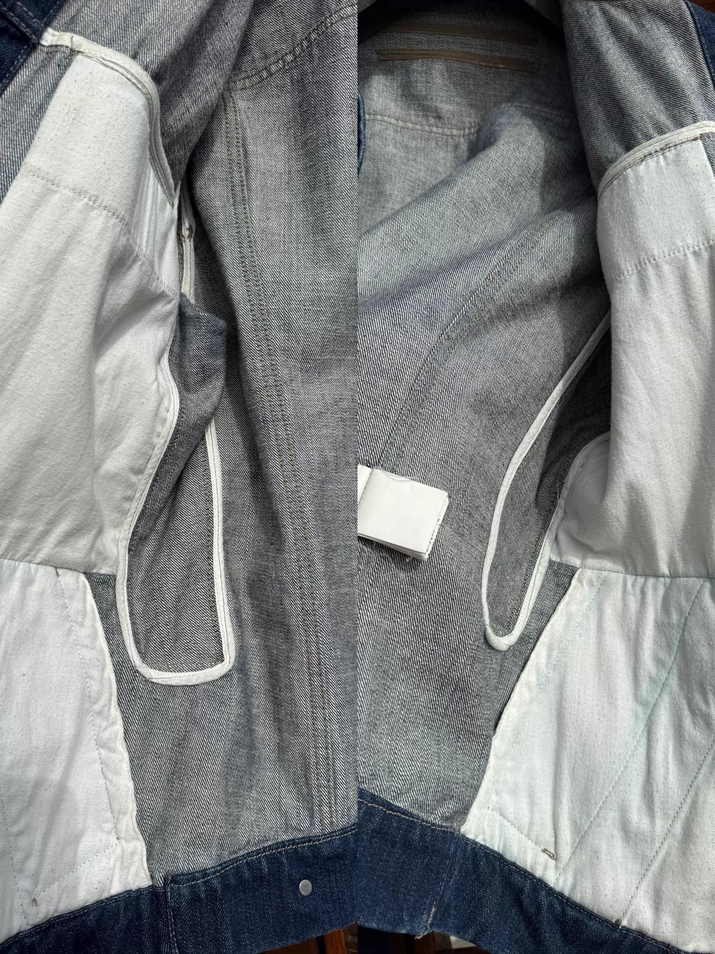 Rick Owens Blue Denim Jacket with Chest Pockets - Size M Size US M / EU 48-50 / 2 - 8 Thumbnail