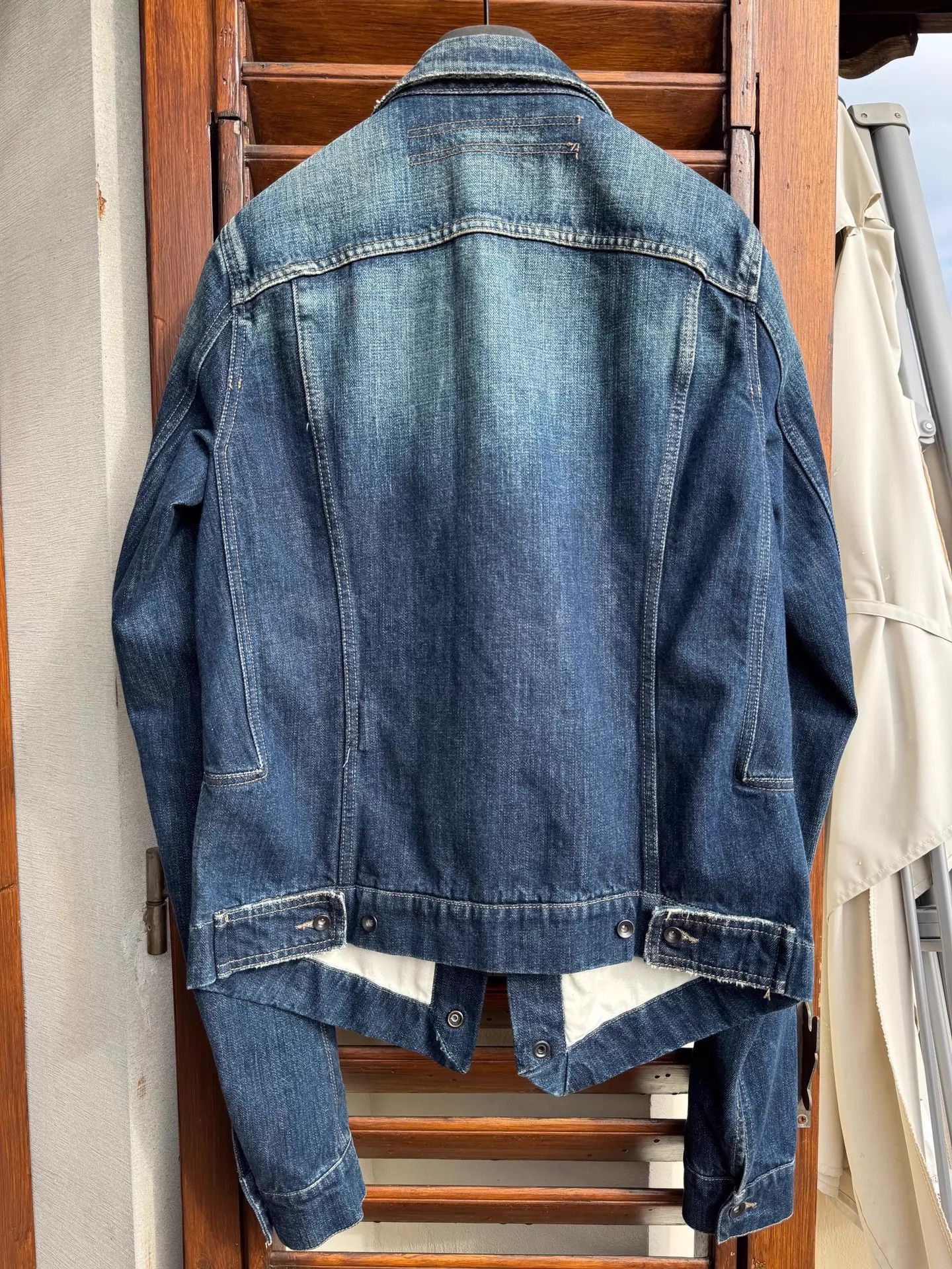 Rick Owens Blue Denim Jacket with Chest Pockets - Size M Size US M / EU 48-50 / 2 - 2 Thumbnail