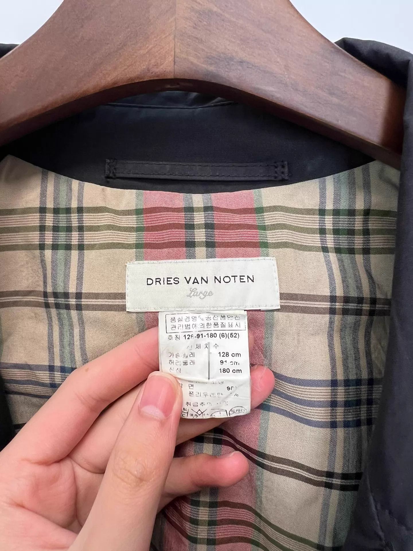 Dries Van Noten Black Long Coat with Collar Size L Size US L / EU 52-54 / 3 - 7 Thumbnail