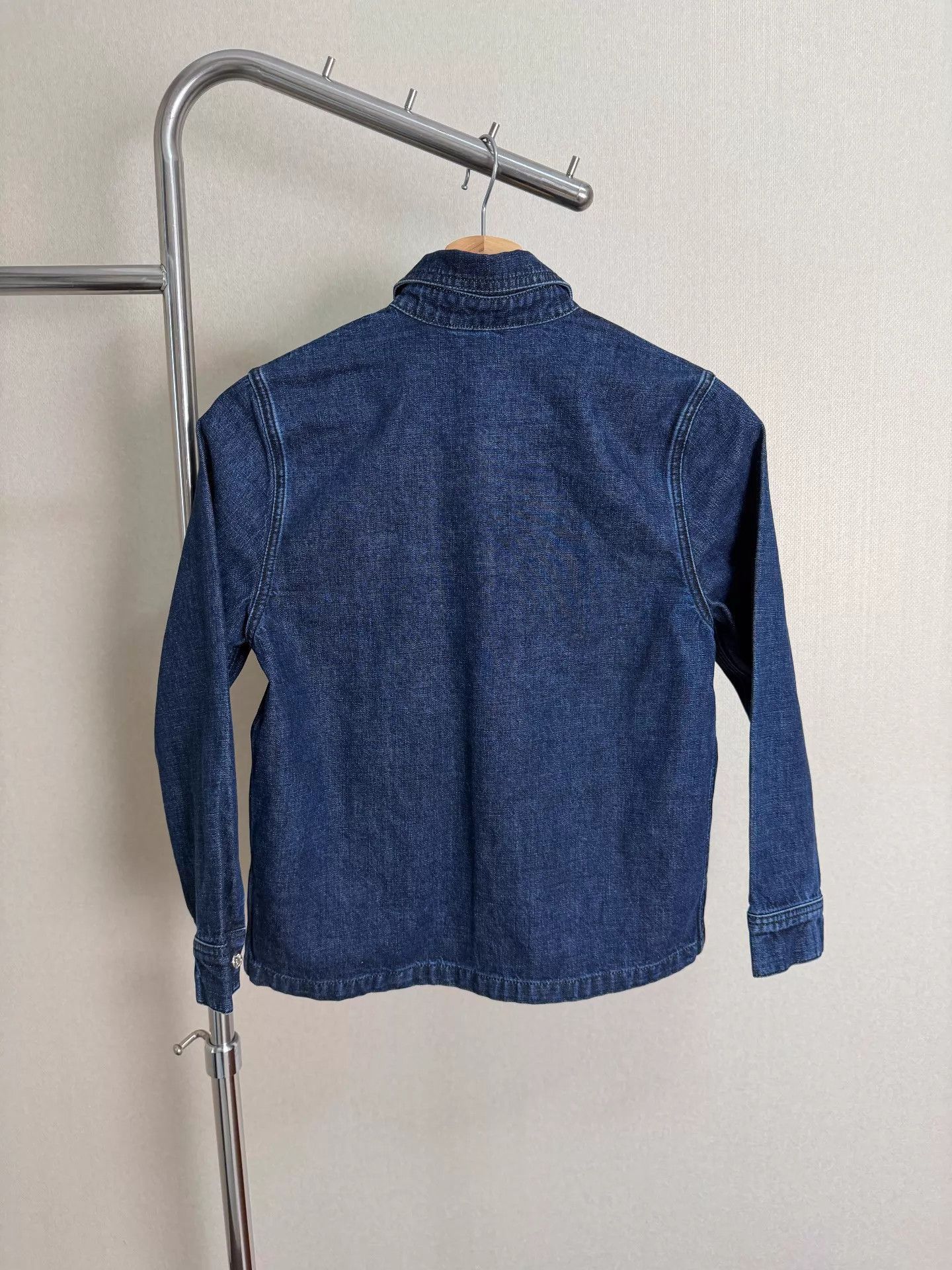Chrome Hearts Blue Denim Long Sleeve Button-Up Shirt Size US XXS / EU 40 - 2 Thumbnail