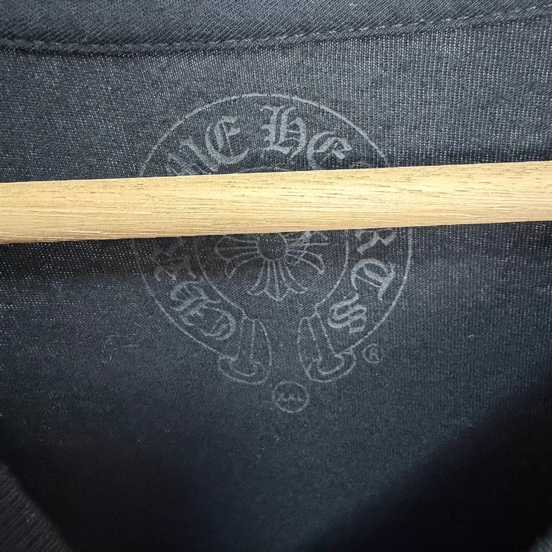 Chrome Hearts Black Long Sleeve Graphic Pocket Shirt XL Size US XL / EU 56 / 4 - 3 Thumbnail