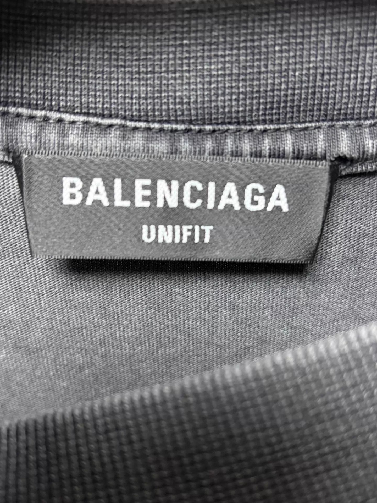 Balenciaga Black Short Sleeve Graphic T-Shirt (Size L) Size US L / EU 52-54 / 3 - 3 Thumbnail