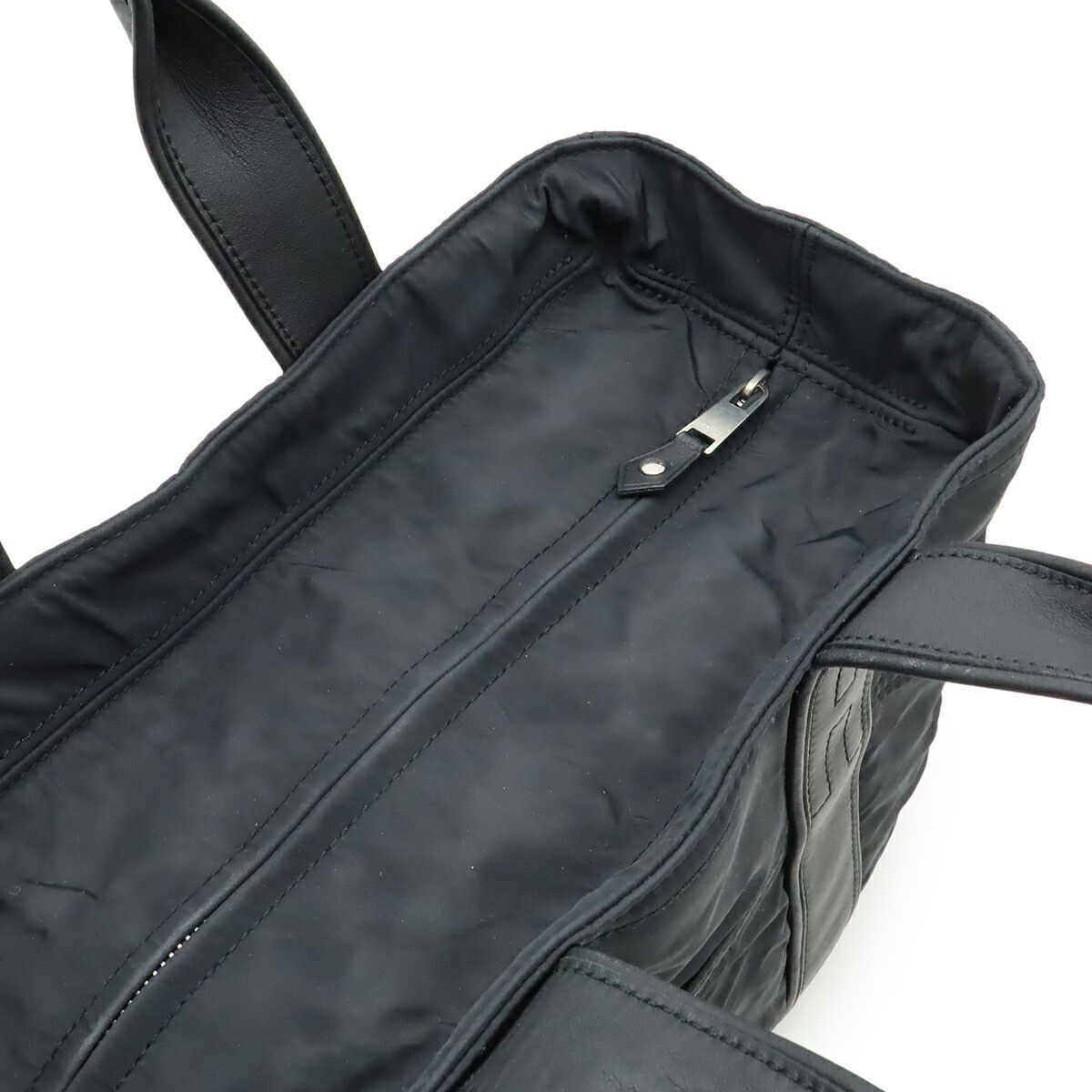Hermes Hermes Hermes Acapulco PM Nylon Leather Tote Bag Textile Tote Bag DUTY FREE for USA Size ONE SIZE - 5 Thumbnail