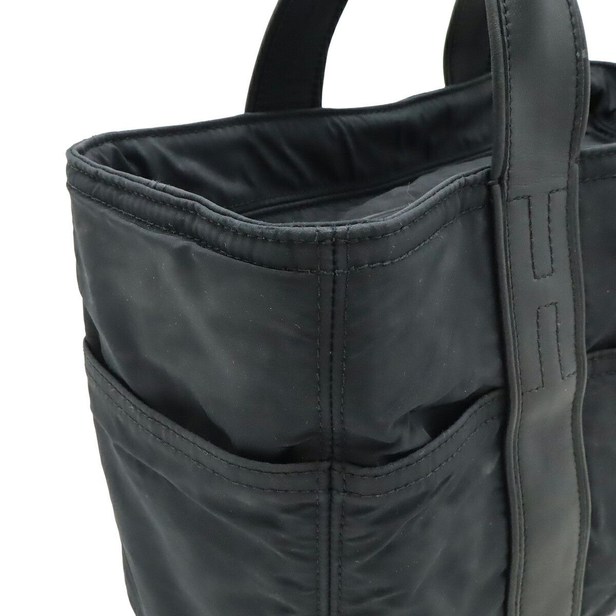 Hermes Hermes Hermes Acapulco PM Nylon Leather Tote Bag Textile Tote Bag DUTY FREE for USA Size ONE SIZE - 7 Thumbnail