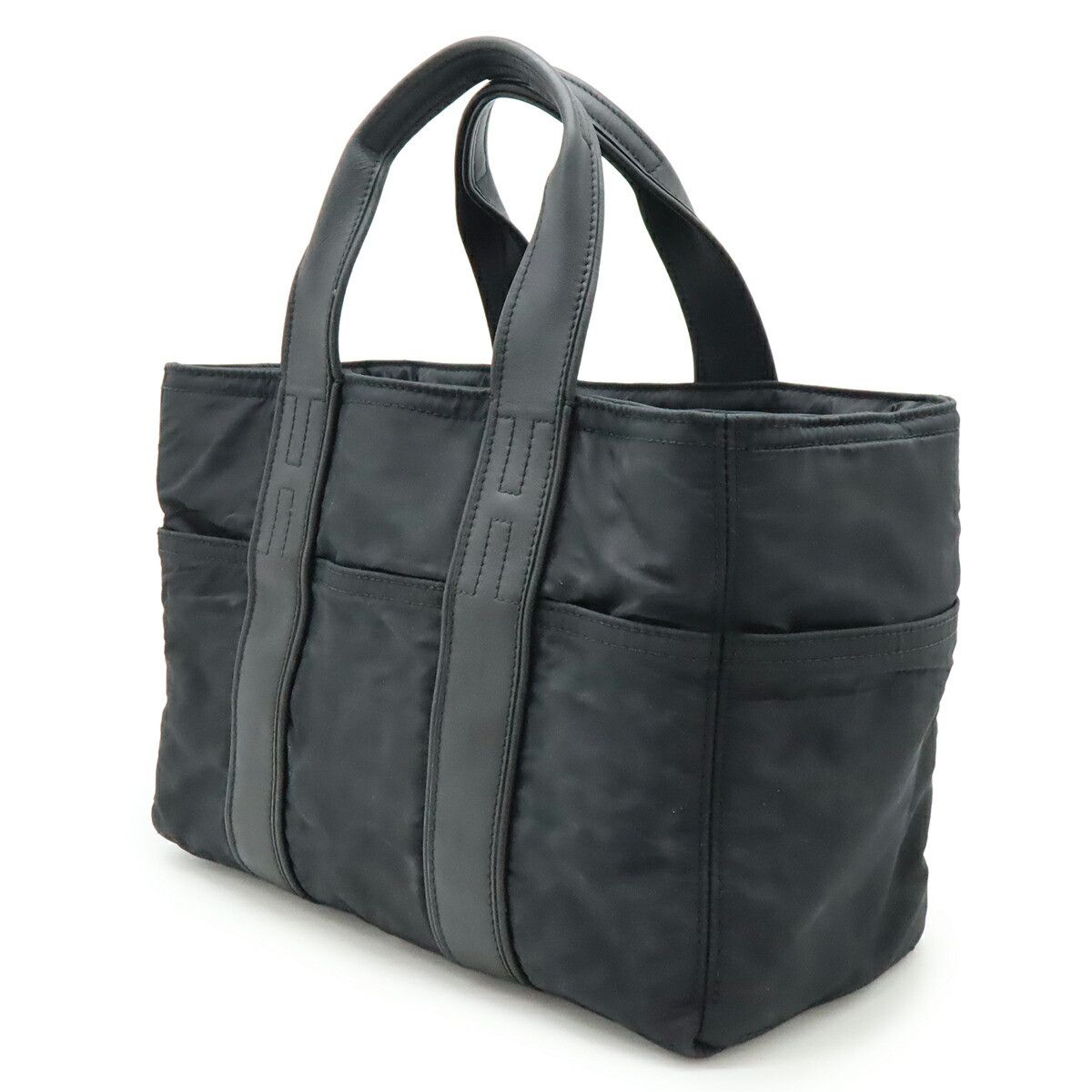 Hermes Hermes Hermes Acapulco PM Nylon Leather Tote Bag Textile Tote Bag DUTY FREE for USA Size ONE SIZE - 2 Thumbnail