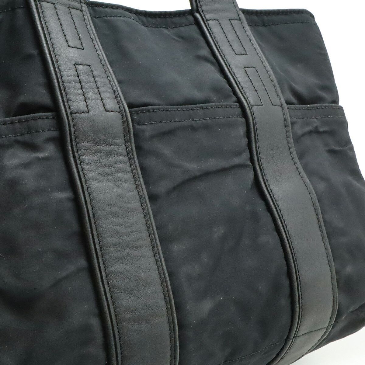 Hermes Hermes Hermes Acapulco PM Nylon Leather Tote Bag Textile Tote Bag DUTY FREE for USA Size ONE SIZE - 8 Thumbnail