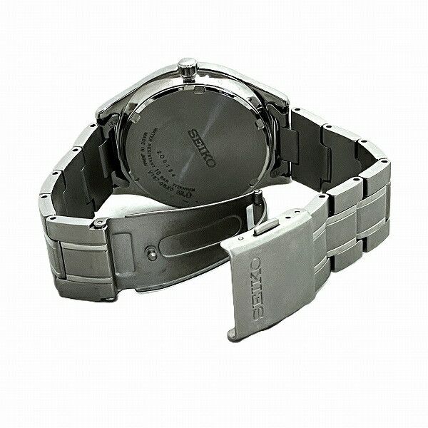 Seiko Seiko Seiko Titanium Mens Wristwatch Metal Automatic V157-0BX0 DUTY FREE for USA Size ONE SIZE - 6 Thumbnail