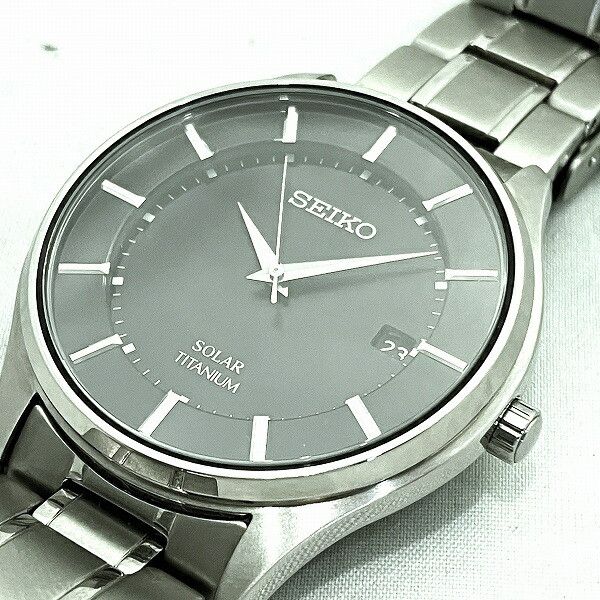 Seiko Seiko Seiko Titanium Mens Wristwatch Metal Automatic V157-0BX0 DUTY FREE for USA Size ONE SIZE - 4 Thumbnail
