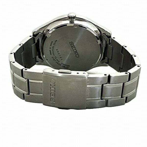 Seiko Seiko Seiko Titanium Mens Wristwatch Metal Automatic V157-0BX0 DUTY FREE for USA Size ONE SIZE - 7 Thumbnail