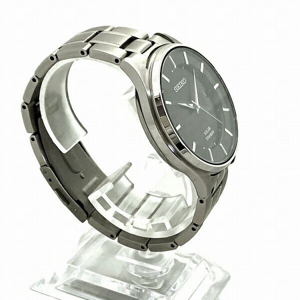 Seiko Seiko Seiko Titanium Mens Wristwatch Metal Automatic V157-0BX0 DUTY FREE for USA Size ONE SIZE - 3 Thumbnail