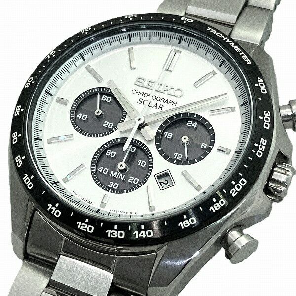 Seiko Seiko Seiko S Series Stainless Steel Watch Metal Other V175-0FA0 DUTY FREE for USA Size ONE SIZE - 4 Thumbnail