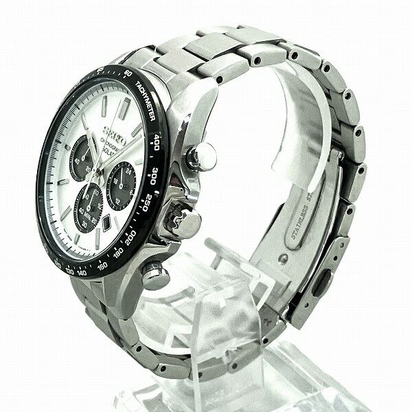 Seiko Seiko Seiko S Series Stainless Steel Watch Metal Other V175-0FA0 DUTY FREE for USA Size ONE SIZE - 2 Thumbnail