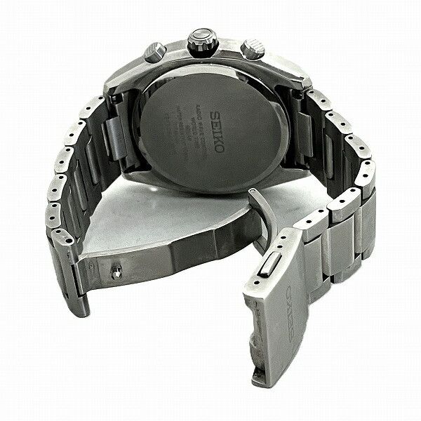 Seiko Seiko Seiko Astron Titanium Watch Metal Quartz 8B63-0BA0 DUTY FREE for USA Size ONE SIZE - 7 Thumbnail