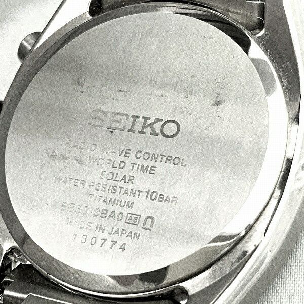 Seiko Seiko Seiko Astron Titanium Watch Metal Quartz 8B63-0BA0 DUTY FREE for USA Size ONE SIZE - 5 Thumbnail