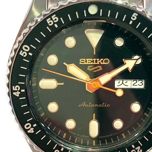 Seiko Seiko Seiko 5 Sports Stainless Steel Men Watch Limited Metal Automatic 4R36-13T0 DUTY FREE for USA Size ONE SIZE - 4 Thumbnail