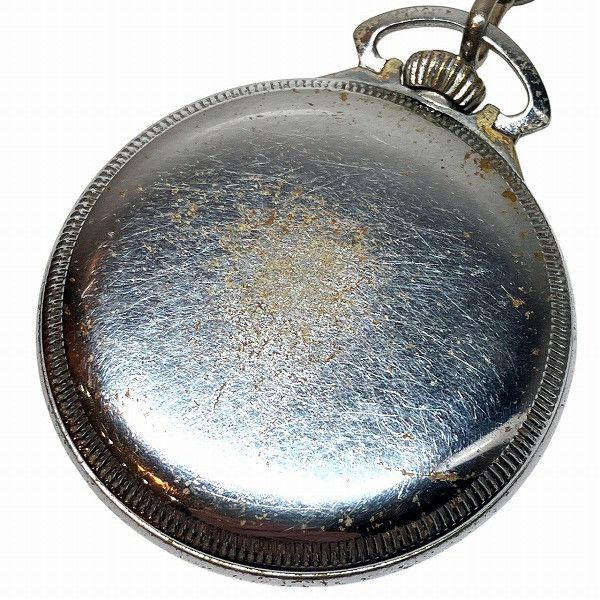 Other Other Waltham Stainless Steel Pocket Watch Metal Other DUTY FREE for USA Size ONE SIZE - 5 Thumbnail