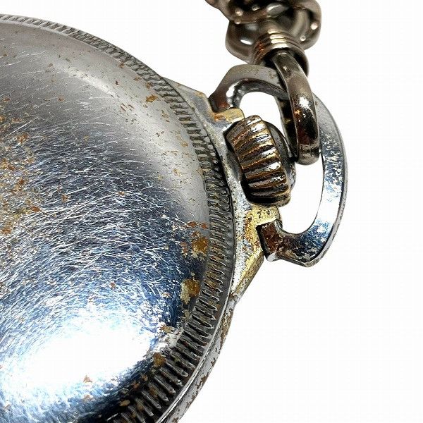 Other Other Waltham Stainless Steel Pocket Watch Metal Other DUTY FREE for USA Size ONE SIZE - 7 Thumbnail