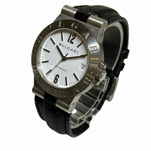 Bvlgari Bvlgari Bvlgari Diagono Stainless Steel Mens Wristwatch Metal Automatic LCV35S DUTY FREE for USA Size ONE SIZE - 2 Thumbnail