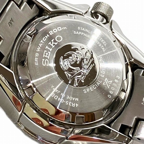 Seiko Seiko Seiko Automatic Stainless Steel Mens Wristwatch Metal Automatic 4R35-04D0 DUTY FREE for USA Size ONE SIZE - 5 Thumbnail