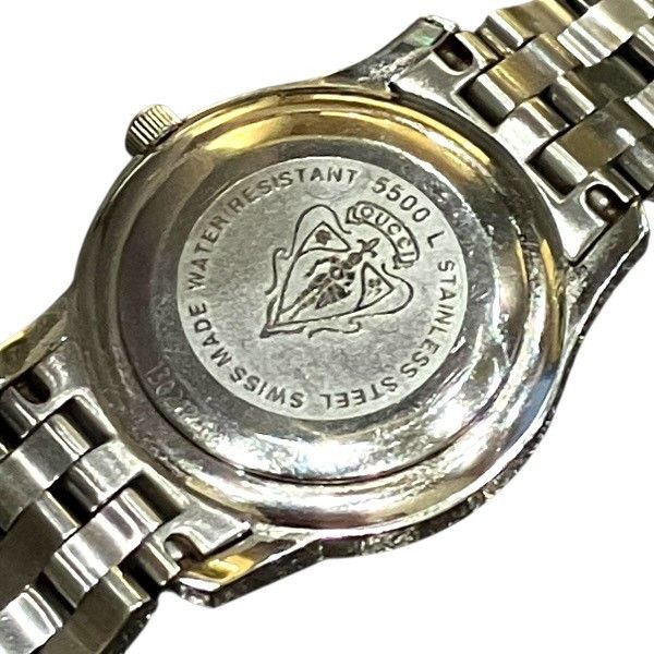 Gucci Gucci Gucci G Class Stainless Steel Watch Metal Quartz 5500L DUTY FREE for USA Size ONE SIZE - 5 Thumbnail