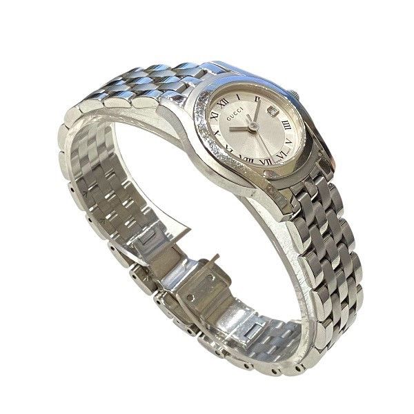 Gucci Gucci Gucci G Class Stainless Steel Watch Metal Quartz 5500L DUTY FREE for USA Size ONE SIZE - 3 Thumbnail