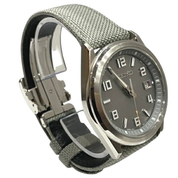 Seiko Seiko Seiko Stainless Steel Men Watch Metal Quartz 7B72-0AA0 DUTY FREE for USA Size ONE SIZE - 3 Thumbnail