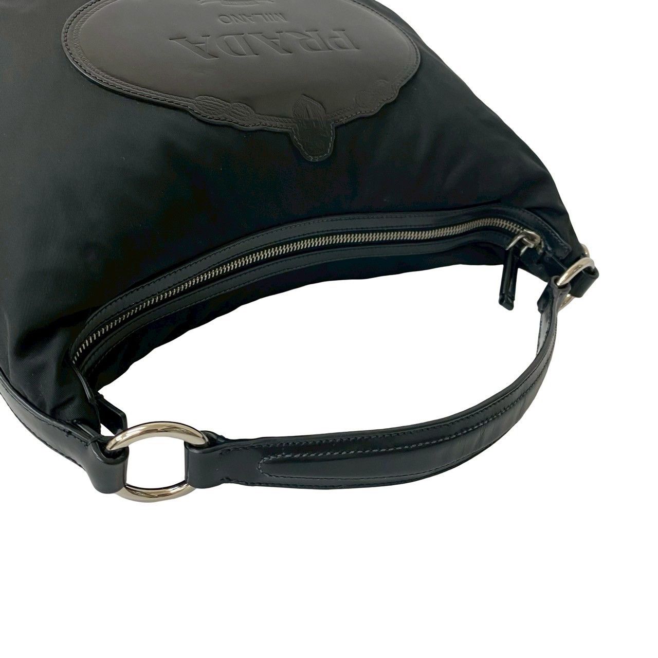 Prada Prada Prada Nylon Leather Shoulder Bag Textile Shoulder Bag DUTY FREE for USA Size ONE SIZE - 5 Thumbnail