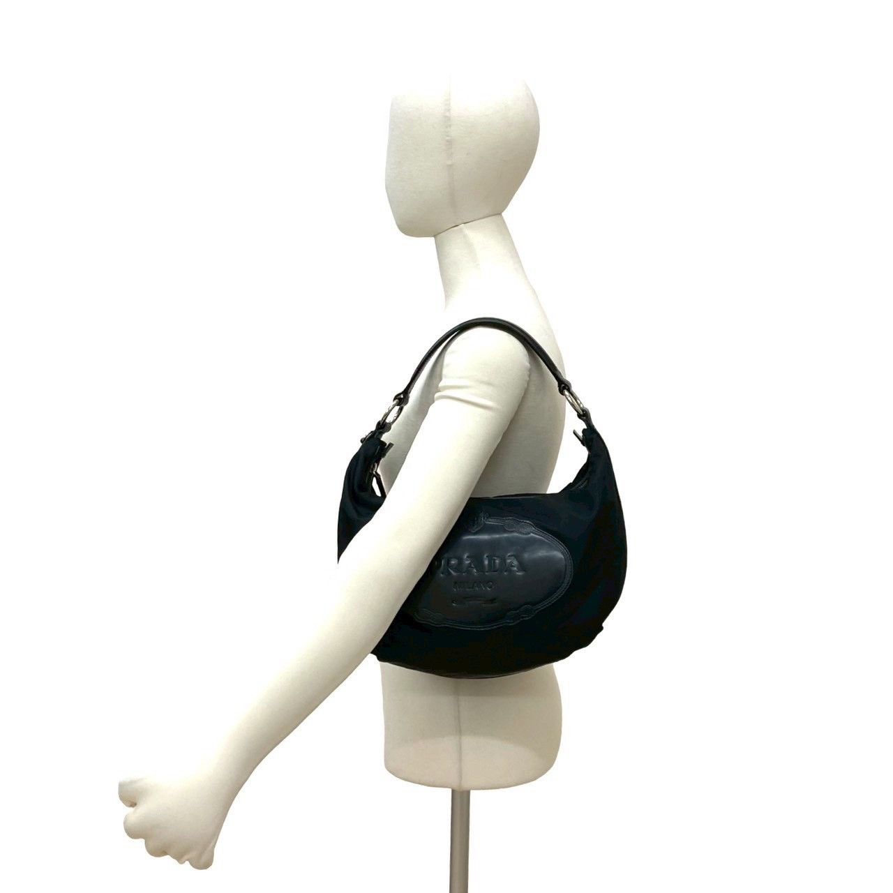 Prada Prada Prada Nylon Leather Shoulder Bag Textile Shoulder Bag DUTY FREE for USA Size ONE SIZE - 3 Thumbnail