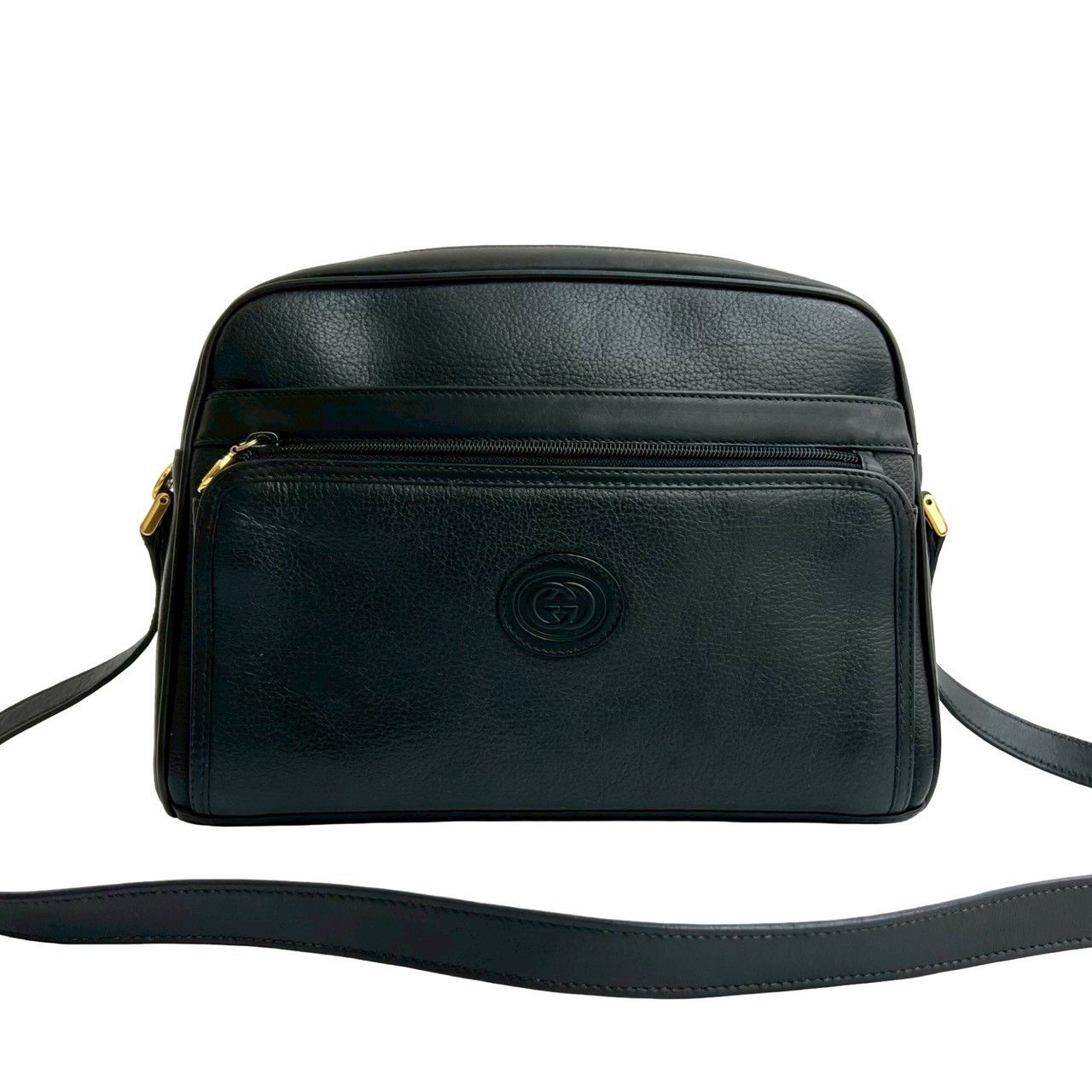 Gucci Gucci Gucci Leather Shoulder Bag Leather Shoulder Bag DUTY FREE for USA Size ONE SIZE - 2 Thumbnail