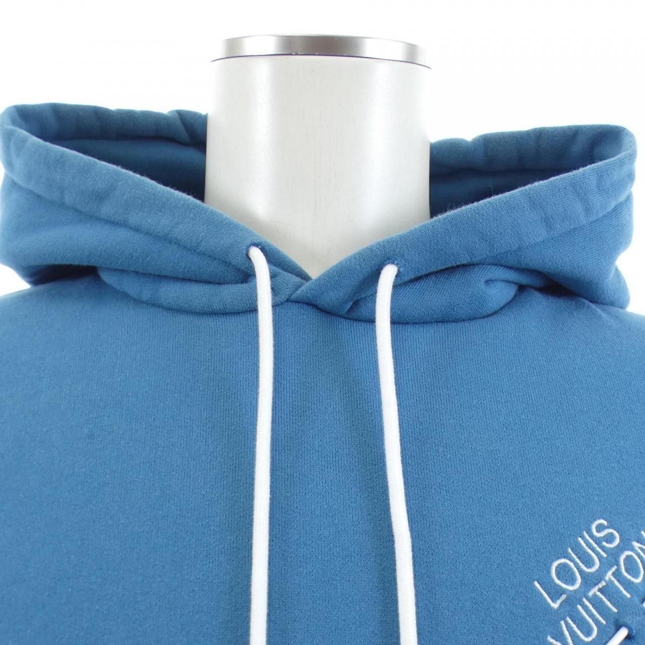 Louis Vuitton Louis Vuitton Louis Vuitton Signature Hoodie With Embroidery Hoodie Textile Sweatshirts & Hoodies HNY56WIHN DUTY FREE for USA Size ONE SIZE - 5 Thumbnail