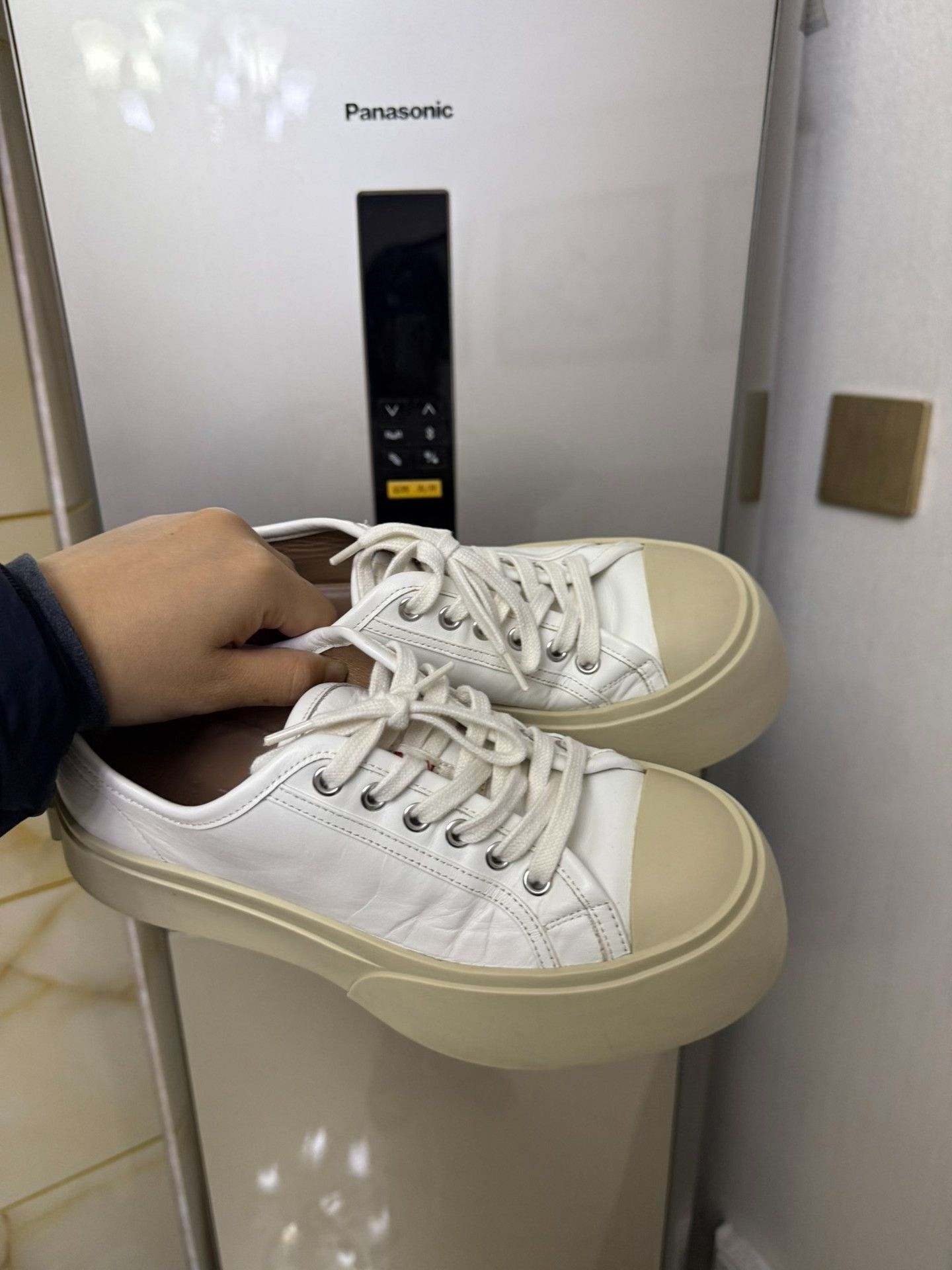Marni Marni Thick-Sole Platform Sneakers Size US 7 / IT 37 - 5 Thumbnail