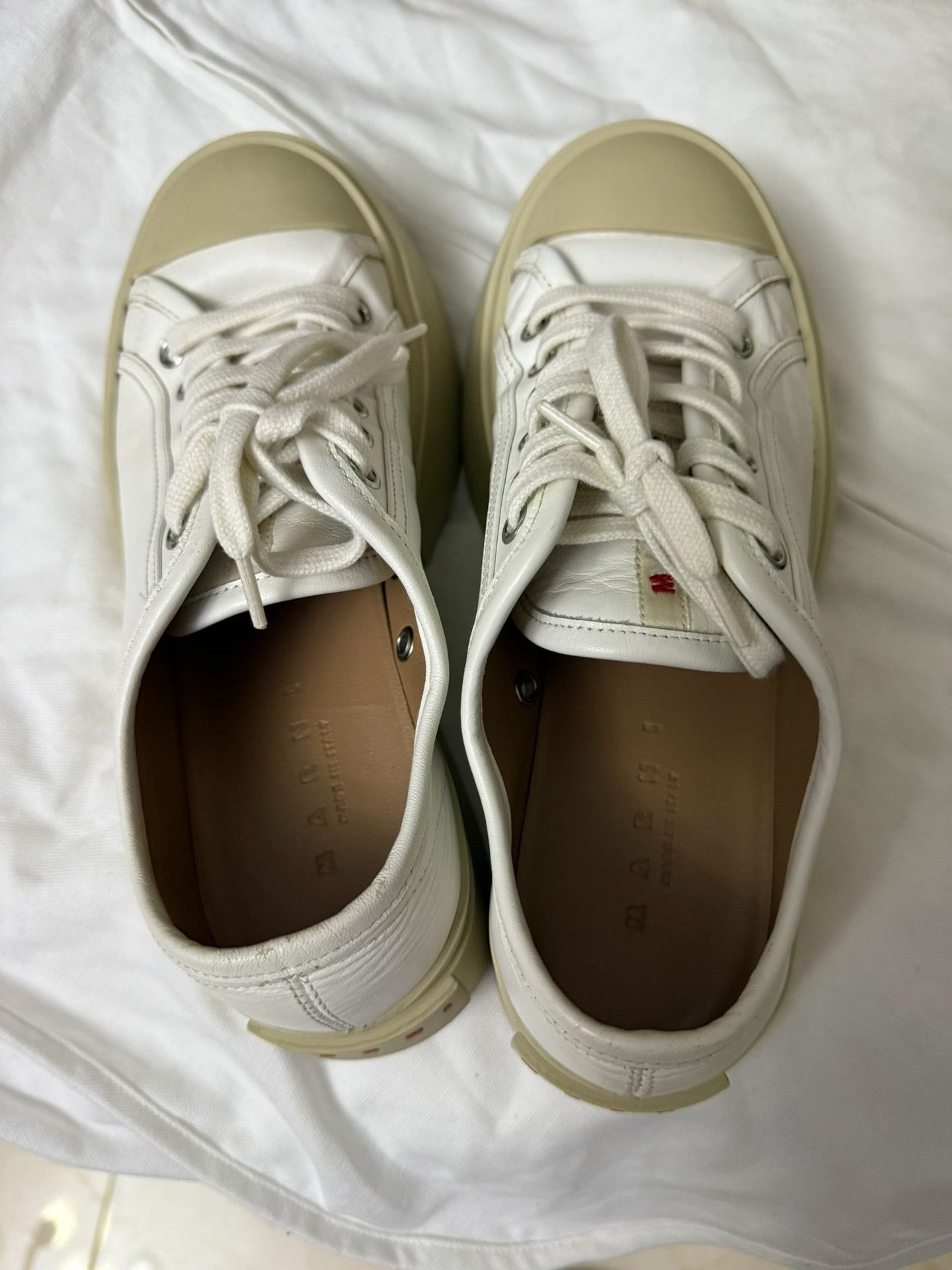 Marni Marni Thick-Sole Platform Sneakers Size US 7 / IT 37 - 2 Thumbnail